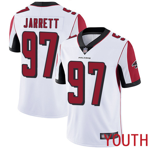 Atlanta Falcons Limited White Youth Grady Jarrett Road Jersey NFL Football #97 Vapor Untouchable